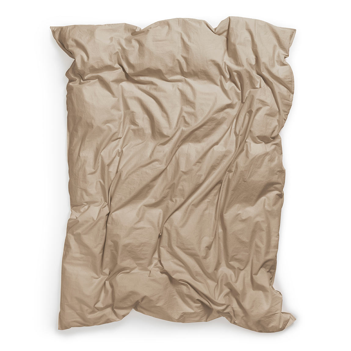 midnatt Bettdeckenbezug Bettwäsche Hassel Bio-Baumwolle nachhaltig beige nordery