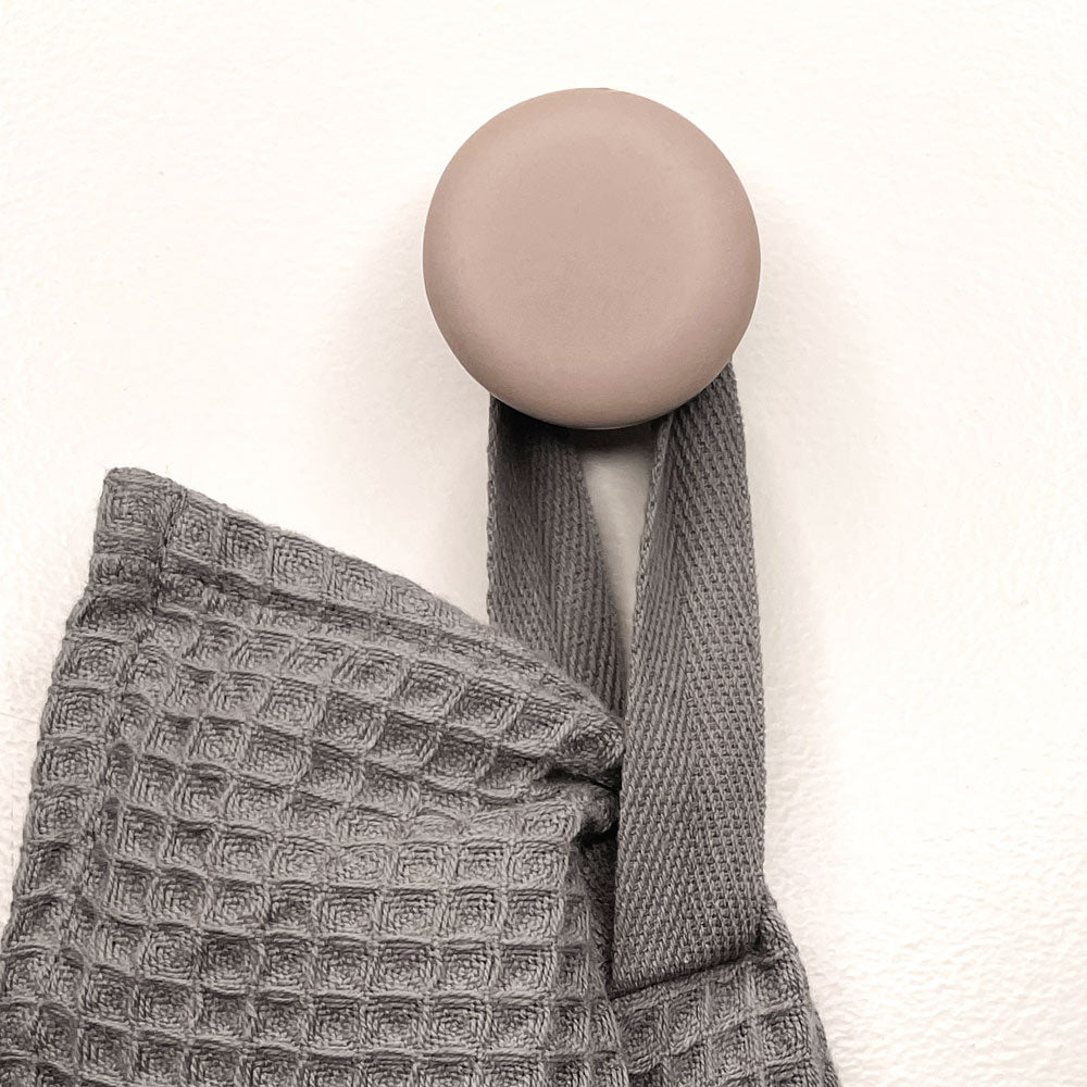 Aspegren Denmark Geschirrtuch North Dark Grey Dunkelgrau Waffelstruktur 50x70 Baumwolle Schlaufe nordery