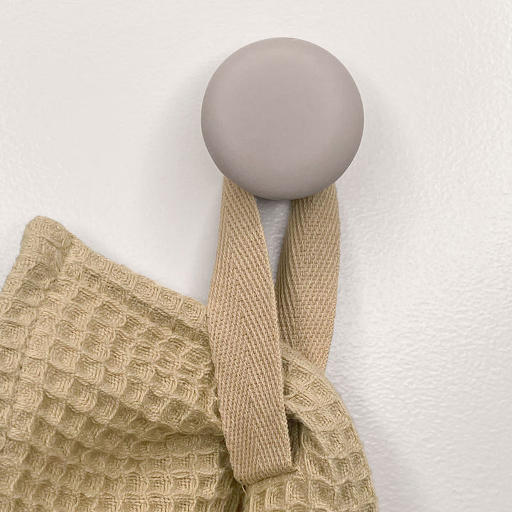 Aspegren Denmark Geschirrtuch Waffelstruktur North Khaki goldolive Baumwolle details nordery