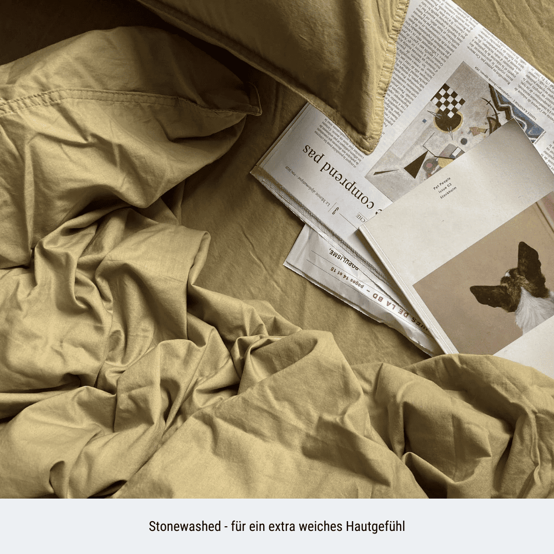 Bettwäsche-Set "Bosco" aus Bio-Baumwolle