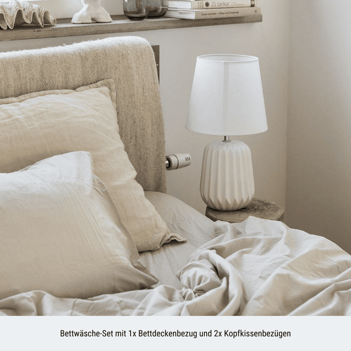 Bettwäsche-Set "Pebble" aus Baumwolle