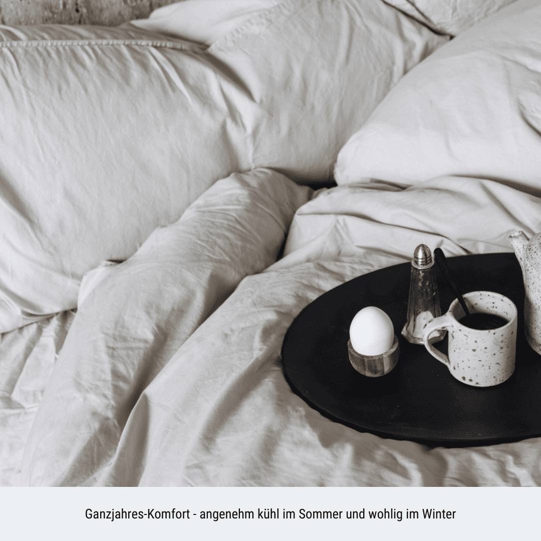 Bettwäsche-Set "Pebble" aus Bio-Baumwolle