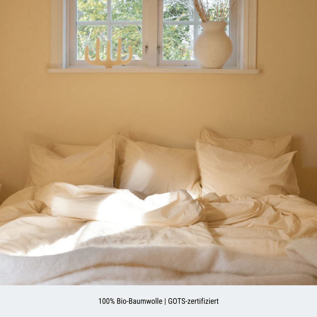 Bettwäsche-Set "Sorbetto" aus Bio-Baumwolle