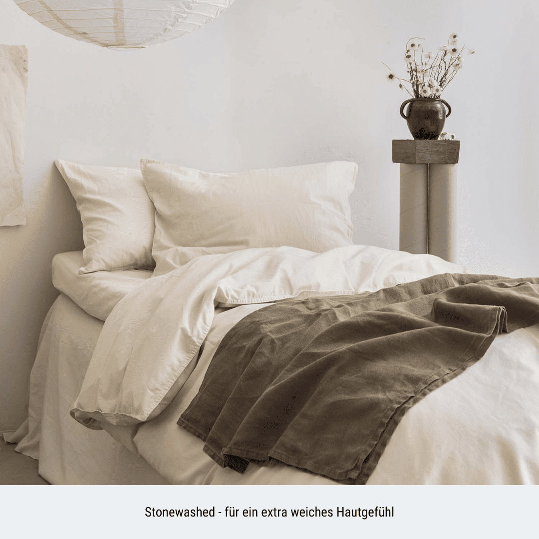 Bettwäsche-Set "Sorbetto" aus Bio-Baumwolle