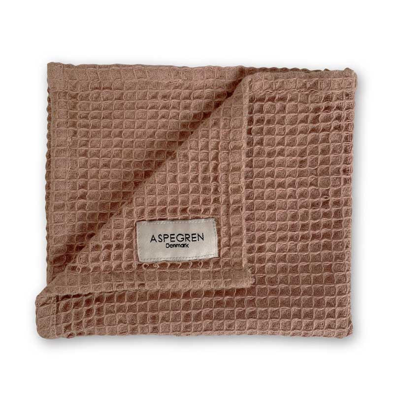 Aspegren Denmark Geschirrtuch Waffelstruktur North Cork altrosa Baumwolle nordery