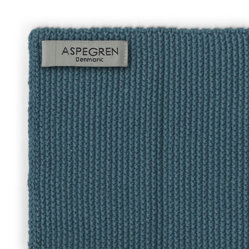 Aspegren Denmark Spültuch Solid Blue Baumwolle nordery