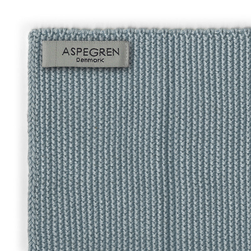 Aspegren Denmark Spültuch Solid Blue Baumwolle nordery