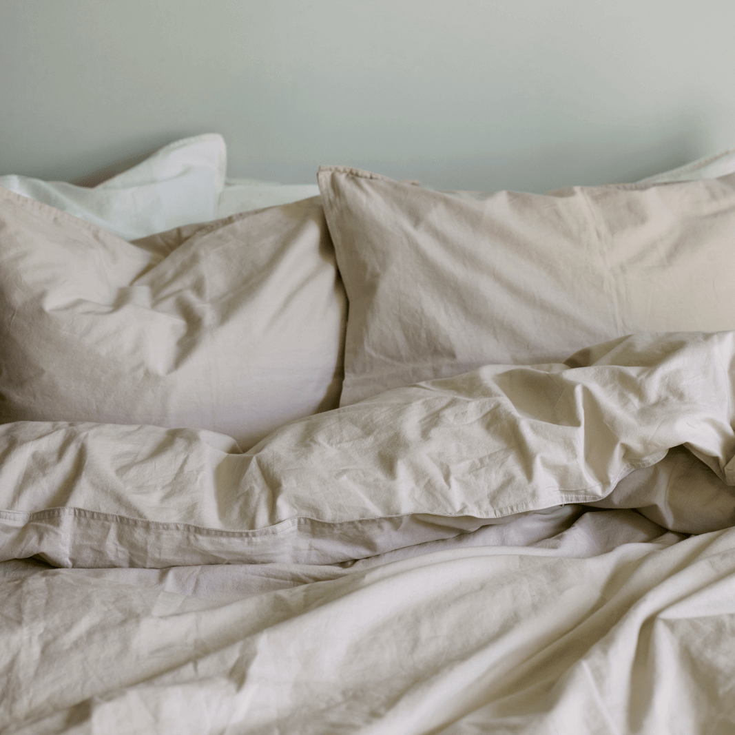 Midnatt Spannbettlaken Pebble Bio-Baumwolle nordery