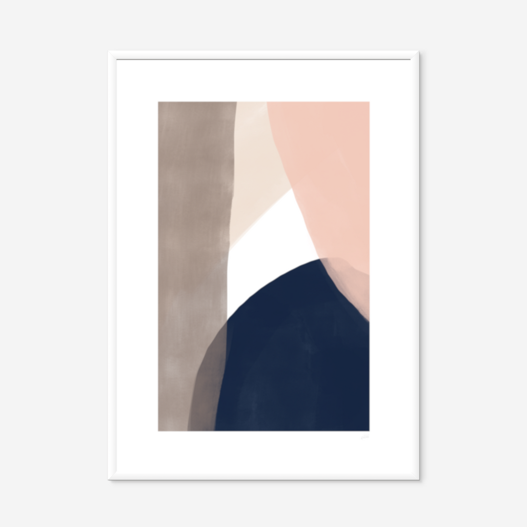 Novictus Bilderrahmen Glas Massivholz Weiß Poster nordery
