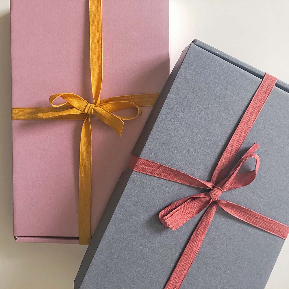 Geschenkbox 3er Set Leinen Geschirrtücher Green Harmony Linen Tales nordery