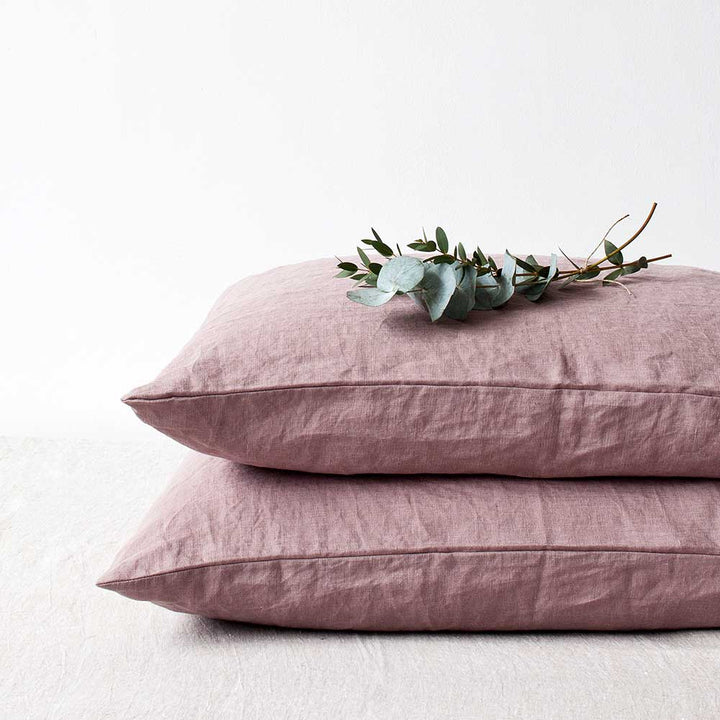 linen tales leinen kissenbezug ashes of roses lavendel nordery