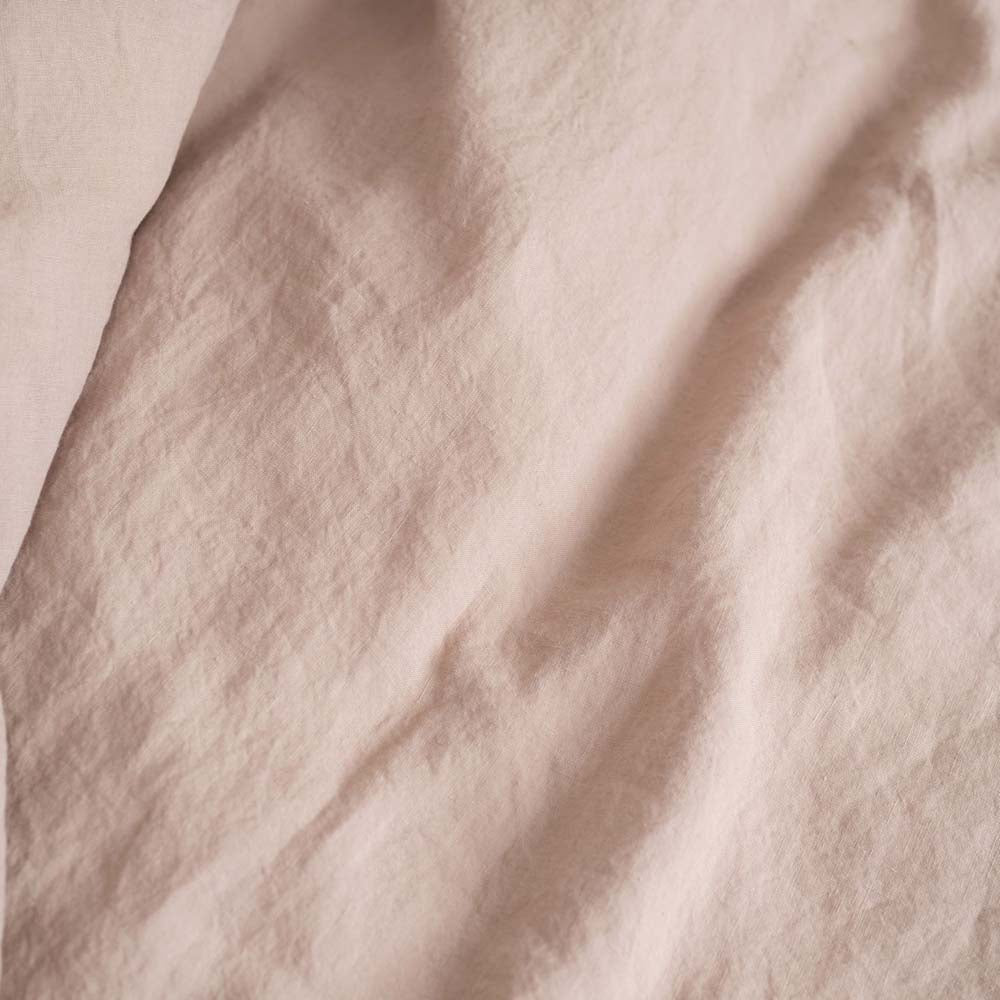 Linen Tales Leinen Bettwäscheset Portobello zartrose 80x80 40x80 nordery