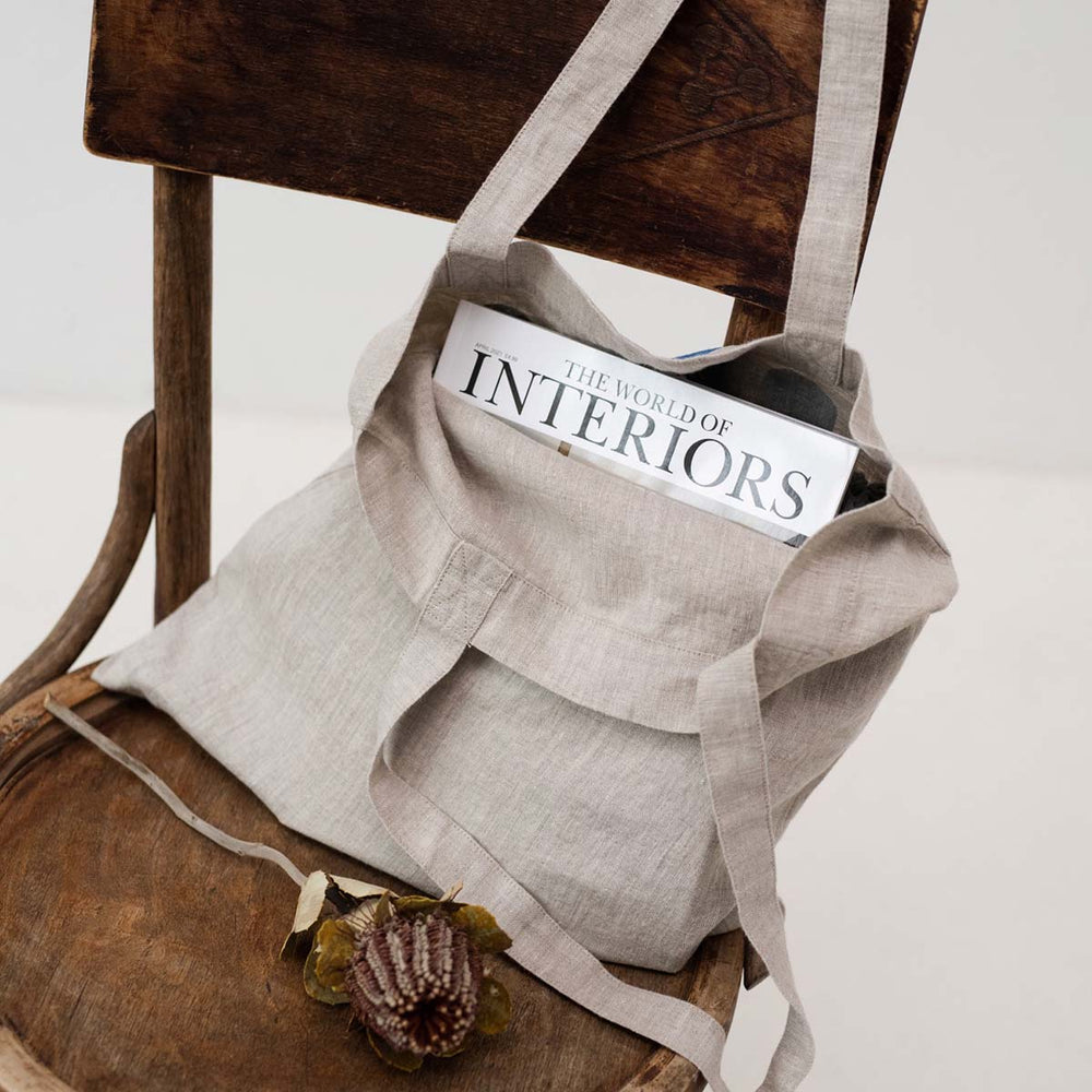 Linen Tales Leinen Einkaufstasche Shopper nordery