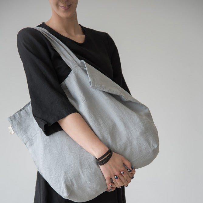 Leinentasche Shopper Shopper Tasche Leinen Große - Main Image