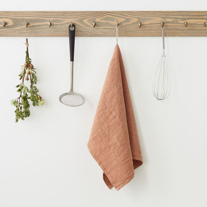 Linen Tales Leinen Geschirrtuch cafe creme nordery