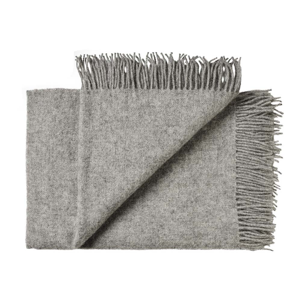 Wool blanket "Samsø" Nordic Grey