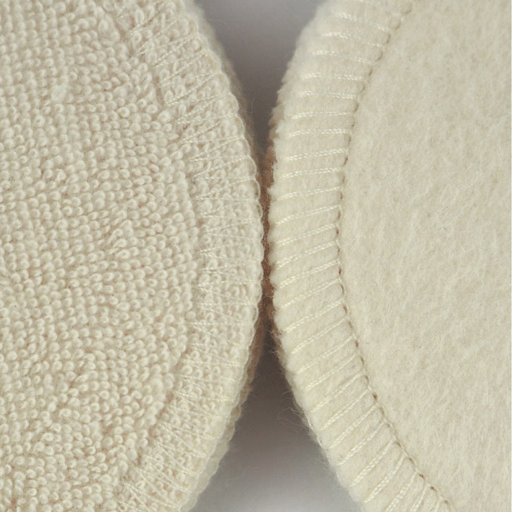 Washable make-up removal pads "Duo" set of 5